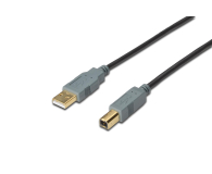 Digitus PREMIUM USB2.0  Am / Bm 5m A-DK-112014 - 1404575 - zdjęcie 1